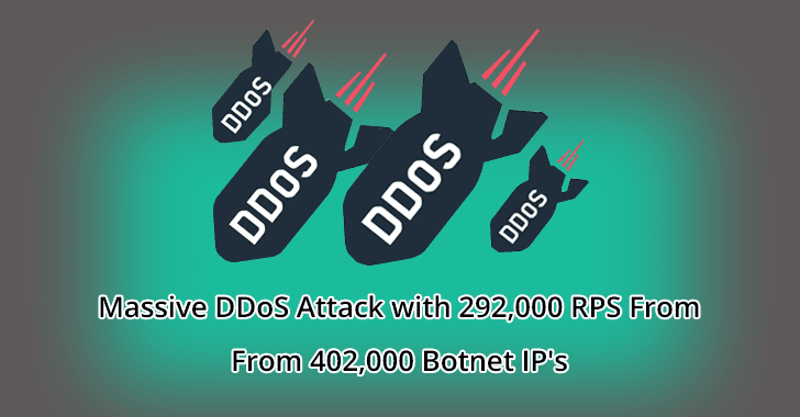 Massive DDoS Attack on Streaming Service with 292,000 RPS